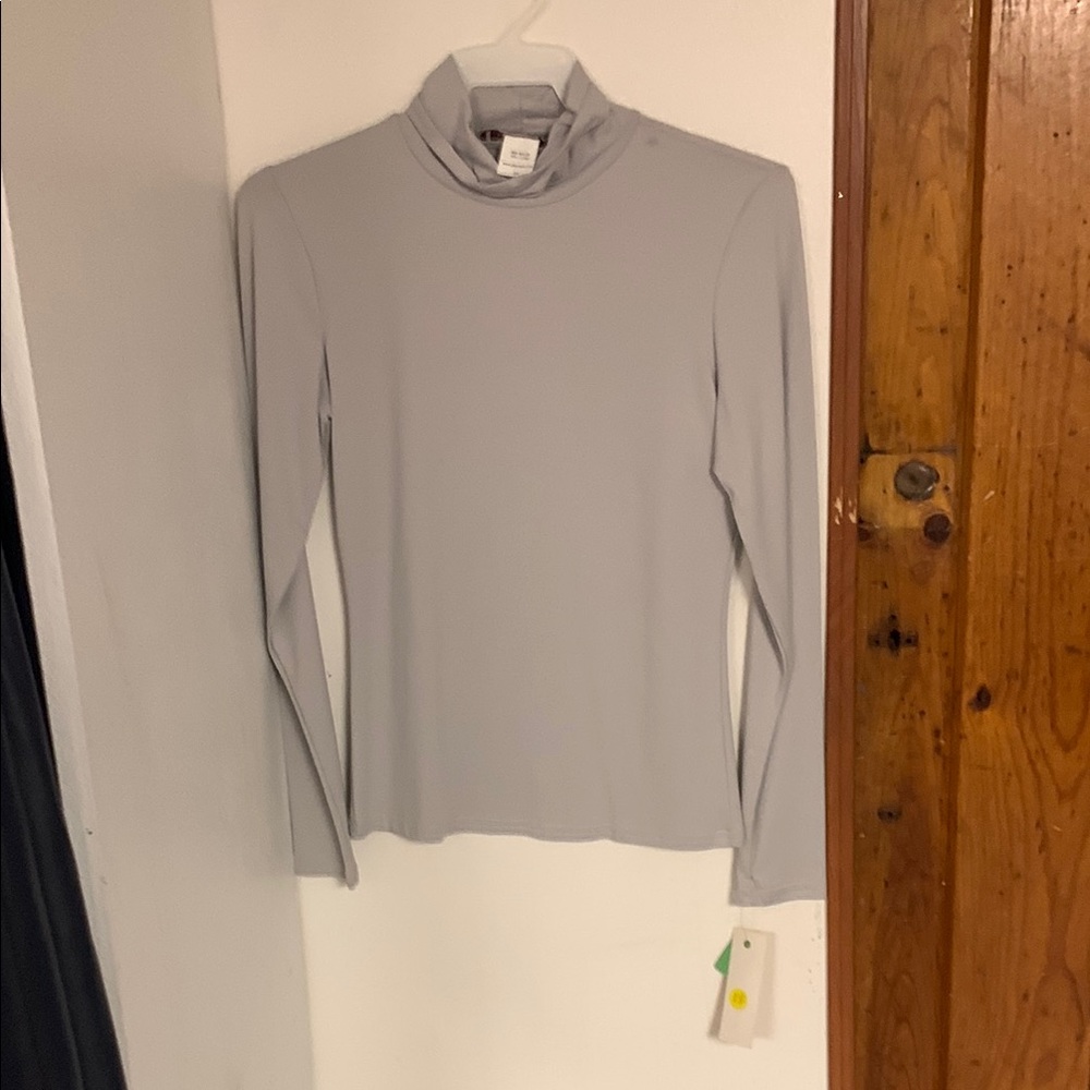 Elegant Gray Women's Top